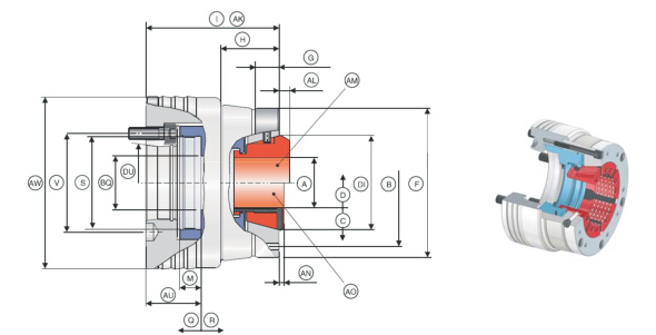 Hanbuch spanntop nova通孔卡盤(pán)